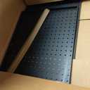Peg Board, 2 Pack Metal Pegboard Panels Black Pegboards Wall Organizer with Frame Large Heavy Duty Peg Board with Hooks for Walls Home,Garage Tool Storage,Office Organization,Kitchen 2416