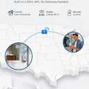 TEEHO TE011W Wi-Fi Keyless Entry Door Lock with Keypad - Smart Deadbolt Lock for Front Door with 2 Keys - Remote Control, Compatible with Alexa & Google, APP Unlock - Easy Installation - Satin Nickel