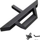Universal Hitch Step AUSUM MOTOR Trailer Tow Hitch Step Bar w/Drop Step Pads for Pickup Truck, Fit 2" Receiver, Max Load 300lbs with Hitch Pin, U-Bolts Stabilizer, Rear Bumper Guard Protector