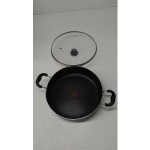 T-fal B36282 Nonstick Deep Covered Everyday Pan with Ergonomic Stay-Cool Handles Cookware, 12-Inch, Black