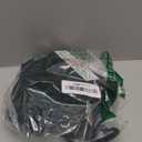 Women's Twist Front V Neck Bikini Top Padded Adjustable Spaghetti Straps Bathing Suit Tops Only (Black) Small