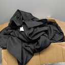 BRILLMAX 10 Pack Black Tablecloths for 8 Foot Rectangle Tables 60 x 126 Inch - 8ft Rectangular Bulk Linen Polyester Fabric Washable Cloth Cover for Wedding Reception Banquet Birthday Party