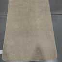 OLANLY Thick Memory Foam Large Bathroom Rugs 47x32, Extra Soft Absorbent Bath Rug, Quick Dry Bath Mats, Non-Slip, Machine Washable Carpet for Bathroom, Tub and Shower, Home Decor Accessories, Beige