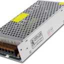 AC 110V/220V to DC 12V 20A 250W Universal Regulated Switching Power Supply Transformer Adapter LED Driver for CCTV Camera System, Radio,LED Strip,Pixel Lights,Raspberry PI Models,