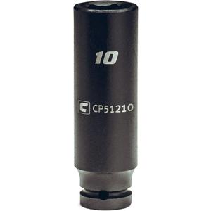 Capri Tools 10 mm Deep Impact Socket, 1/4-Inch Drive, 6-Point, Metric