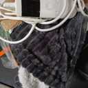 Heated Blanket Electric Throw, Soft Flannel Heating Blanket with 8 Hours Auto Off 10 Fast Heating Levels Machine Washable Sherpa Heated Blanket with Overheating Protection