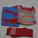 Spooktacular Creations Creepy Doll Costume for Kids Girls, Halloween Costume for Kids, Girls Killer Doll Outfit (Large(10-12 Years))