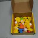 Arttyma Rubber Ducks in Bulk,Assortment Duckies for Jeep Ducking Floater Duck Bath Toys Party Favors (18-Pack)