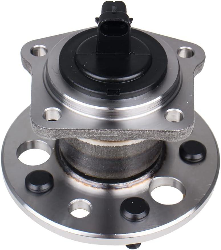 Autoround 512041 Rear Wheel Hub and Bearing Assembly Fit for Toyota Sienna 1998-2003 5 Lugs w/ABS