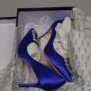 Badgley Mischka Women's Cher Pump - Women's Pumps with 3.75" Stiletto Heels (9, Electric Blue)