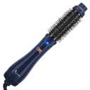 Hair Dryer Brush, Aima Beauty 4-in-1 Upgrade Hot Air Straightener Curler Function for Women, Hair Styling Tools, Prussian Blue-Round