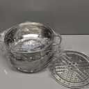 VENTION 3 tier Steamer Pot Stainless Steel Large 32cm, Induction Steamer for Cooking, Steam Pot for Dumpling, 30cm 12+6.9QT