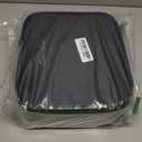 Makeup Travel Train Case with Mirror LED Light 3 Adjustable Brightness Large Cosmetic Bag Portable Storage Adjustable Partition Waterproof Makeup Brushes Make up Jewelry Gift for Women (Black)