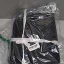 18" X 14" Large Black Basket with Lid, Cotton Rope Storage Basket for Blanket, Toy, Pillow, Towel, Living Room Bedroom Storage Bin, Wicker Woven All Black Organizing Bin with Cover