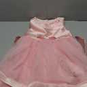 Glamulice Flower Girls Ruffles Dress Vintage Wedding Bridesmaid Party Dresses Holiday Kids Formal Pageant Gown (5-6 Years, Peach)