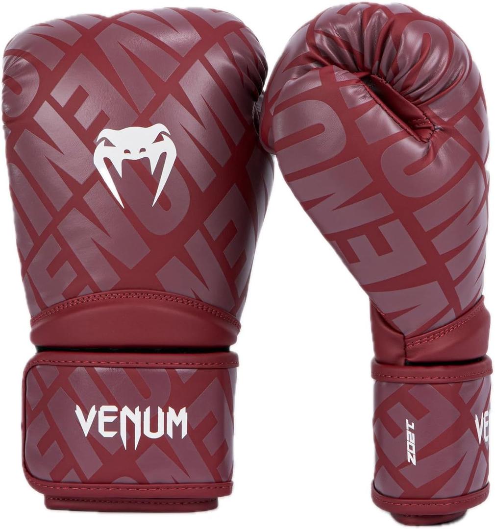 Venum Contender 1.5 Boxing Gloves (Burgundy/White)