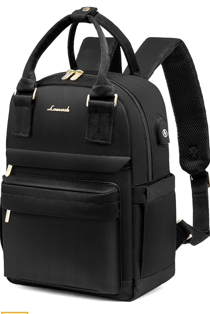 LOVEVOOK Mini Backpack for Women Stylish Waterproof Backpack Purse with USB Port, Cute Bookbag for College School Travel