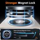 Magnetic for iPhone 17 Pro Case, [Matte Solid Color] [Full Camera Protection] Protective Case for iPhone 17 Pro - Milky White