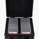 Graded Card Storage Box, PSA Slab Card Case for Graded Cards Sports Cards, Baseball Trading Card Case Holder Fits PSA, CSG, BGS and Top Loaders