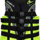 ONeill Mens SuperLite USCG Approved Life Vest Lightweight Mens Life Jacket for Boating, Wakeboarding, Waterskiing & Your Favorite Water Activities, XX-Large