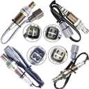 4x Oxygen O2 Sensor For 2004 2005 2006 Toyota Sienna 3.3L Upper Lower Upstream + Downstream