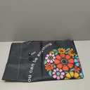 Be Kind Garden Flag 28 x 40 Inch Double Sided House Flag with Heart Shaped Floral Design and Positive Quote for Yard Porch Outdoor Inspirational Decor