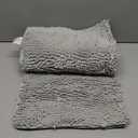 OLANLY Bathroom Rugs 59x35, Extra Soft Absorbent Chenille Bath Rugs, Rubber Backing Quick Dry, Machine Washable Bath Mats for Bathroom Floor, Tub and Shower, Home Decor Accessories,