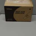 YIHUA 959D-Digital Hot Air Rework Station, High Power with 3 Memories, Airflow Efficiency, F /C Display, Accurate Temp.(212F~932F), Brushed Aluminum Panel & Safety Features