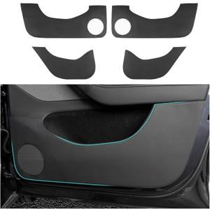 4PCS Door Side Protector for Model Y Juniper 2026 Door Side Anti Kick Wrap Pad Cover Mat Model Y Accessories