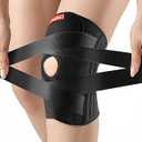 Medical-Grade Knee Brace for Women & Men,[Adjustable V-Straps & Anti-Slip] Knee Support with Side Stabilizers for Knee Pain,Meniscus Tear,ACL,MCL,Arthritis, Patella Stability for Injuries Recovery, XL
