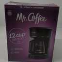 Mr. Coffee 12-Cup Switch Coffee Maker Black: Electric Drip Coffee Machine, 60 oz Capacity, Dishwasher-Safe Parts