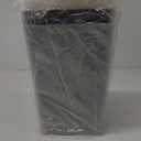 N. NETDOT 3 Pack 10L / 2.6 Gallon Small Trash Can with Lid, Bathroom Garbage Can with Pop-Up Lid, Waste Basket for Bathroom, Kitchen, Bedroom, Powder Room, Office, College (Black-Grey-Off White)