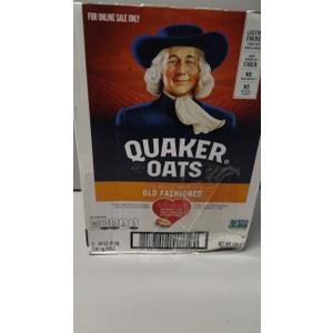 Quaker Old Fashioned Rolled Oats, Non GMO Project Verified, Two 64oz Bags in Box, 90 Servings, 4 Pound (Pack of 2) Best Before Jan 13, 2027
