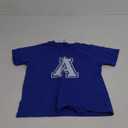 Letter A Name Initial Varsity Alphabet Monogram T-Shirt (Small, Black)