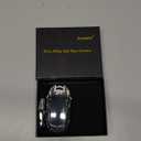 for Honda Key Fob Cover,Keychain,Zinc Alloy Protection Car Key Shell Case Compatible with Honda Holder Smart Remote Keyless Entry Keyshell Accessories(for Honda Style B Silver)