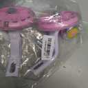 Training Wheels for Bicycle,Flash Mute Wheel Compatible for Bikes of 12 Inch 1 Pair (light pink)
