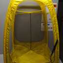  Pop-up Yellow Tent  Fishing Tent 22.5in Wide 42in Tall