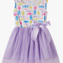 Girls Sleeveless Dress Toddler Bunny Tutu Sundress Casual Party Dresses 130