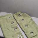 SimpleHome 100% Blackout Curtains for Bedroom,Thermal Insulated Grommet Window Drapes Room Darkening Sage Curtains for Living Room with Black Back,52 x 84 Inch,2 Panels