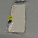 for Samsung Galaxy S23 FE Case Black, Scratch Resistant with Soft Touch, Slim Thin Phone Cover for Samsung Galaxy S23 FE (White)