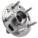DJB 513288 Front/Rear Wheel Bearing Hub Assembly Fit for 13-15 Chevy Malibu, 14-17 Impala, 10-17 Equinox, for GMC Terrain, for Cadillac CTS/XTS, for Buick Lacrosse Regal, for Saab 9-5, 5 Lug w/ABS