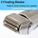 70S Series 7 Replacement Head for Braun Electric Foil Shaver, Compatible with Braun Series 7 790cc 760cc 750cc 720 799 797 (1 Pack)