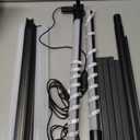 RGBIC Floor Lamp,16 Million Colors LED Floor Lamps 141 cm Lamps for Living Room with Music Sync,Standing Lamp with App and Remote Control,Gaming Ambient Lighting Corner Lamp Bedroom Decor (1pc, Black)