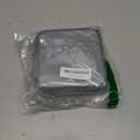 Siveit CD Case, 40 Capacity CD/DVD Case Holders Wallet Hard Plastic DVD Disc Cases Storage Binder for Car Home Office Travel (Grey) (Silver)