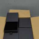 Jewelry Gift Boxes, 20 Pack 3.53.5x1Inch Cardboard Jewelry Boxes, Bulk Small Jewelry Boxes with Lids for Necklace Ring Earring Display Box (Black)