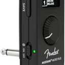 Fender Mustang Micro Plus Headphone Amplifier with Rechargeable Battery, Bluetooth Audio Streaming and 50 Amp and Effects Models, with 