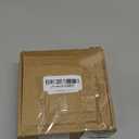 HOMOTEK 20 Pack Hinge Pin Door Stopper, Hinge Stops for Top of Door, Adjustable Deluxe Heavy Duty Door Stop 2-1/2x1-3/4 inch, with White Rubber Bumper Tips, Satin Nickel