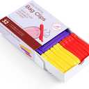 Keenpioneer Decorating Bag Sealing Clips, 32 Pack, Multipurpose for Food and Snack Storage, 3inch and 4inch Long
