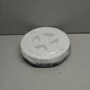 Jetec 2 Pieces 5 Gallon Bucket Lids Screw Cap Plastic Leak-Proof Screw Seal Lids of Chemical Food Coatings Storage Buckets 5 Gal Bucket Chicken Feeders Paint(White and Black)