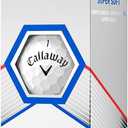 Callaway Supersoft 2023 Golf Balls (White, 3pk) 1 Sleeve Super Long & Improved